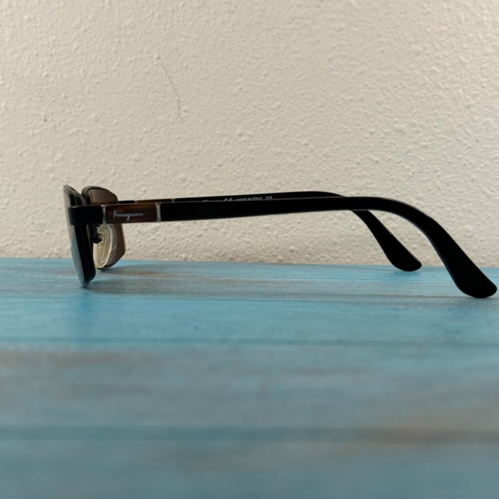 Salvatore Ferragamo Rectangular Black Eyeglass Fr… - image 4